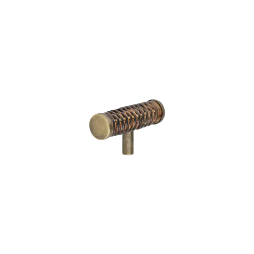 T-bar RAPHIA ROND Brown