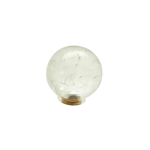Bouton de meuble BOULE Cristal de Roche