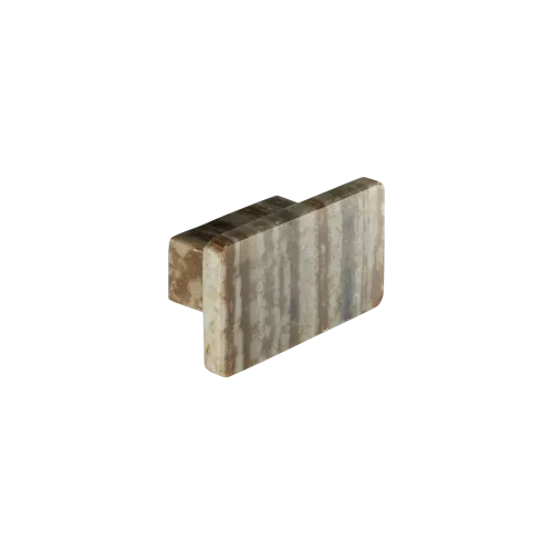 Bouton de meuble RECTANGLE Marbre Rayé