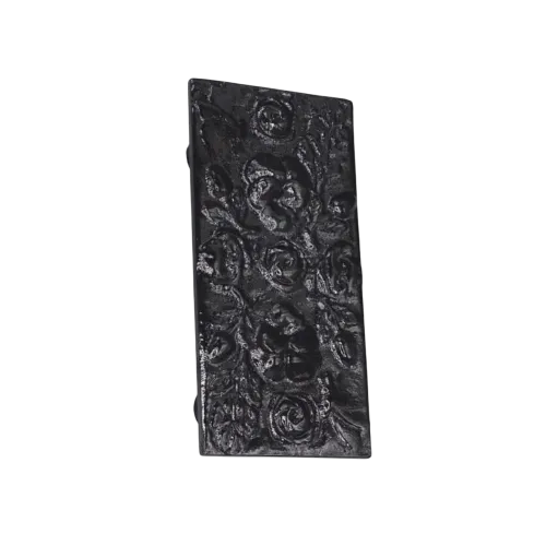 Plaque de tirage rectangle FLOWER 150x75mm