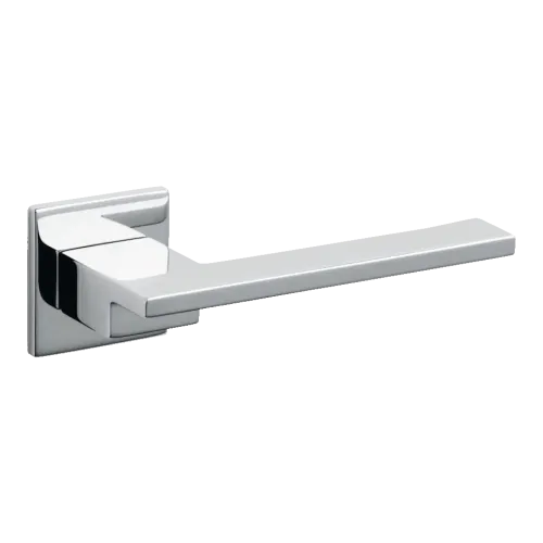 Poignée de porte LIVING rosace ronde