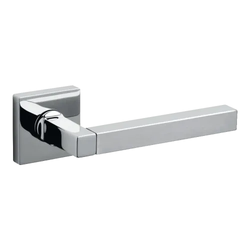 Poignée de porte TIME Q rosace carrée