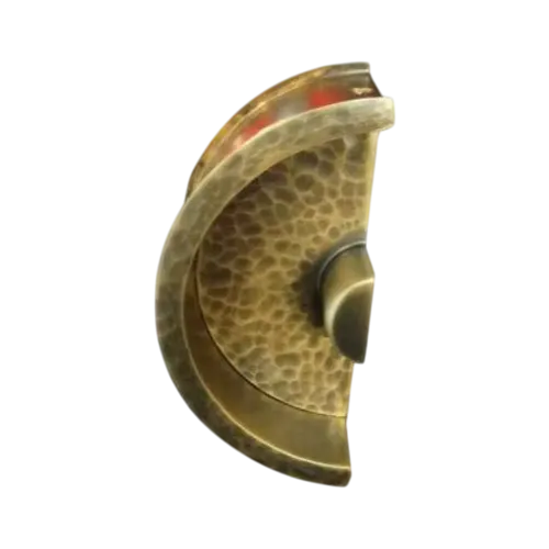 Poignée encastrée disque MARTELE dia 100mm